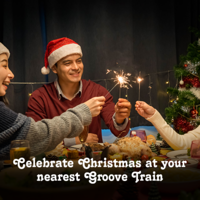 Celebrate Christmas At Your Nearest Groove Train