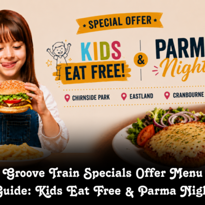 Groove Train Special Offer Menu Guide: Kids Eat Free And Parma Night 